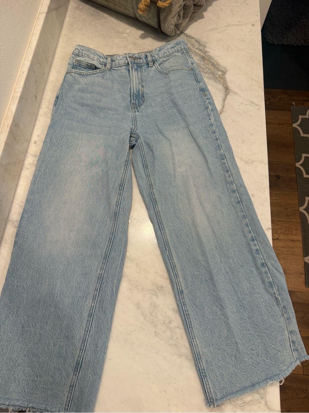 PacSun Nora wide leg high rise wide leg crop